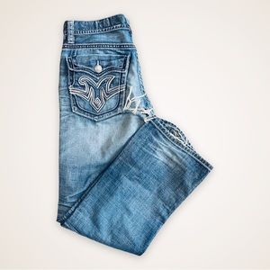 MEK DNM Mens Bootcut Debrecen Denim Jean | Color: Debrecen | Size: 32/32